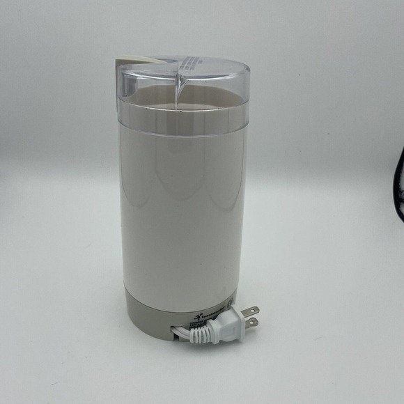 Toastmaster Electric Coffee Grinder Model 1119 120V 2oz/12 Cups Coffee White - Picture 4 of 6